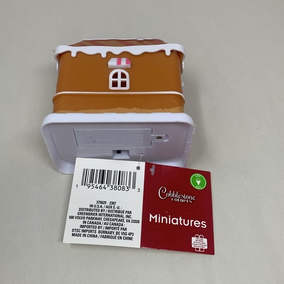 Cobblestones Sweets & Treats miniature house decor & bottlebrush pink tree new - Picture 12 of 16